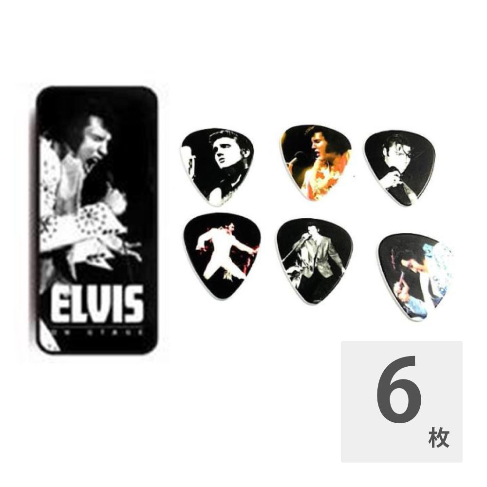 JIM DUNLOP EPPT07 ELVIS COLLECTIBLE PICK TINS ピック&ケース