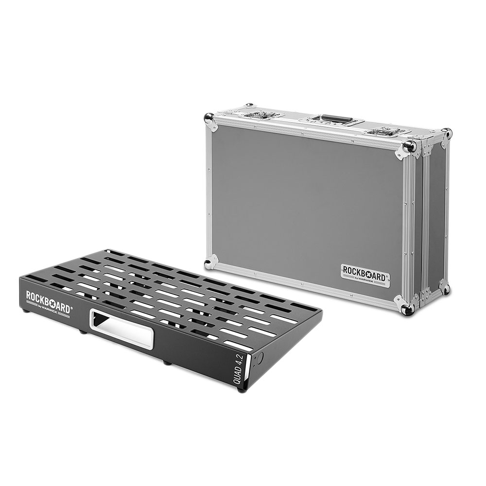 RockBoard RBO B 4.2 QUAD C Pedalboard with Flight Case ペダルボード フライトケース付き