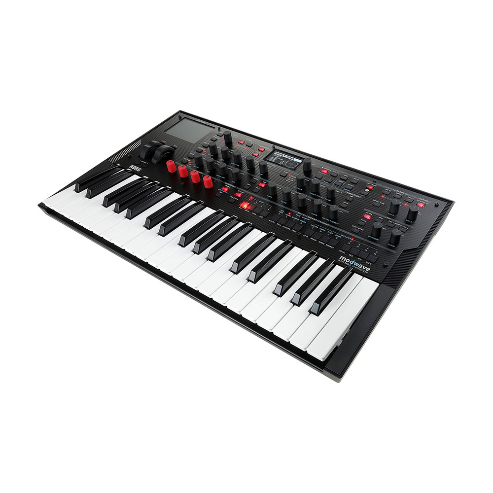 KORG MODWAVE WAVETABLE SYNTHESIZER シンセサイザー コルグ モッドウェーブ 斜めアングル画像