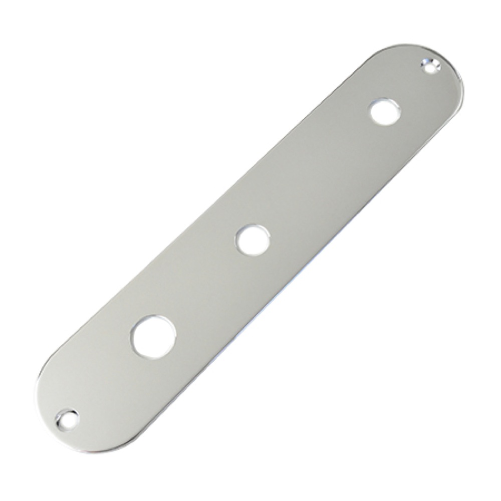 Montreux TL control plate with toggle hole Chrome No.9590 コントロールプレート