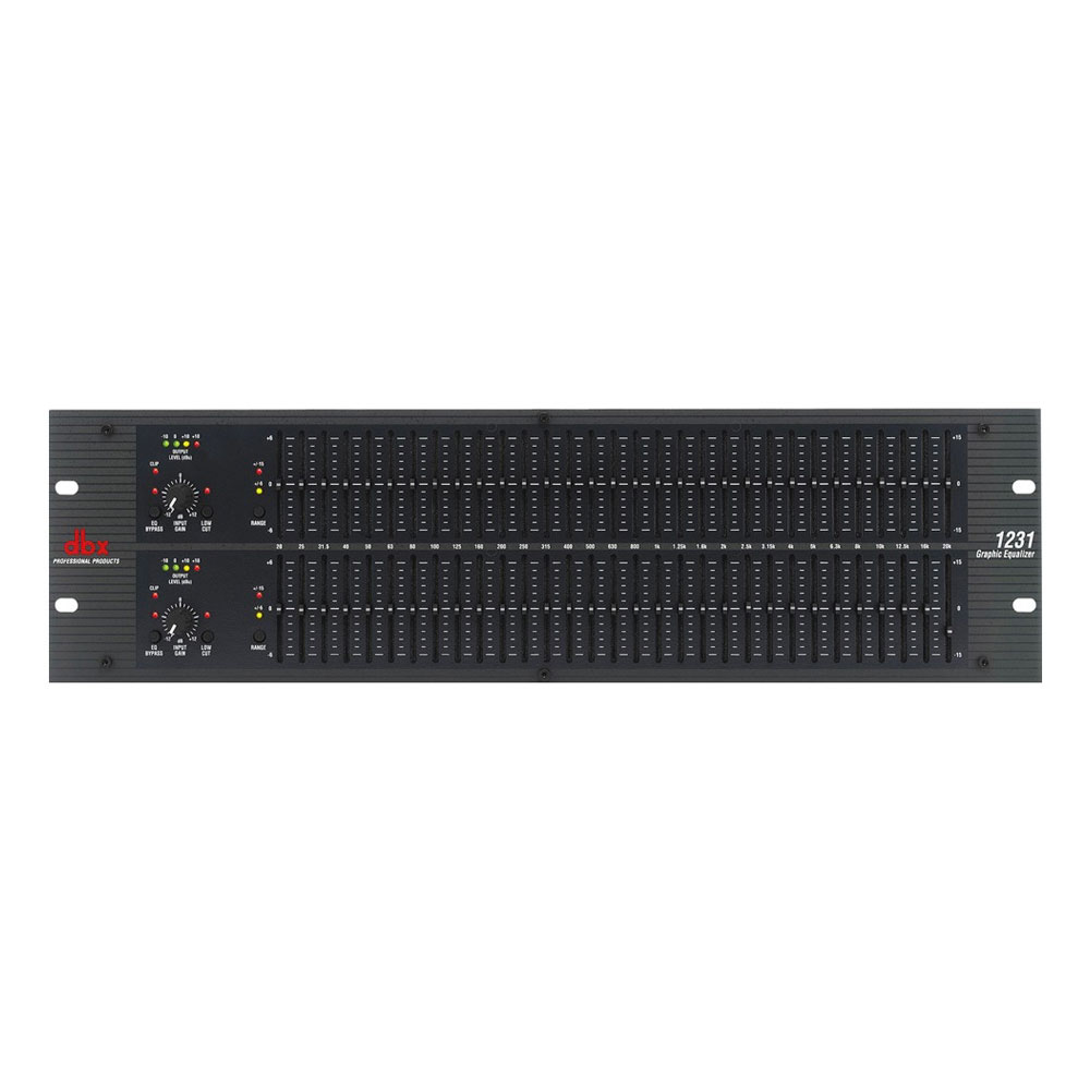 dbx 1231 2チャンネル 31バンドグラフィックイコライザー