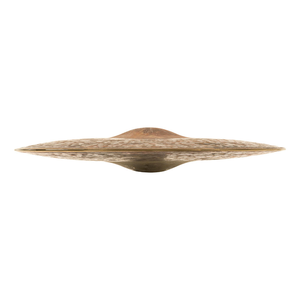 MEINL B14EDMH Hihats Byzance Extra Dry Series 14" ハイハットシンバル ペア 側面からみた画像