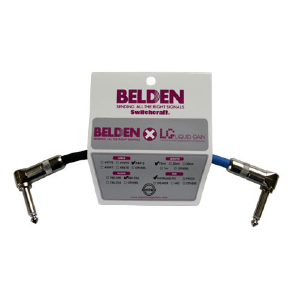 Montreux BELDEN #8412-15cm-LL (patch cable) No.5716 パッチケーブル
