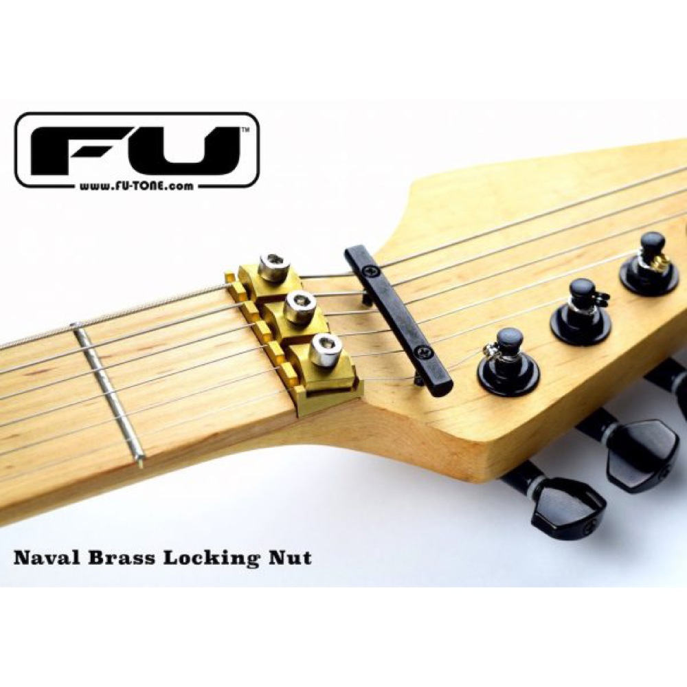FU-Tone Naval Brass R3 Locking Nut ロックナット 使用イメージ画像