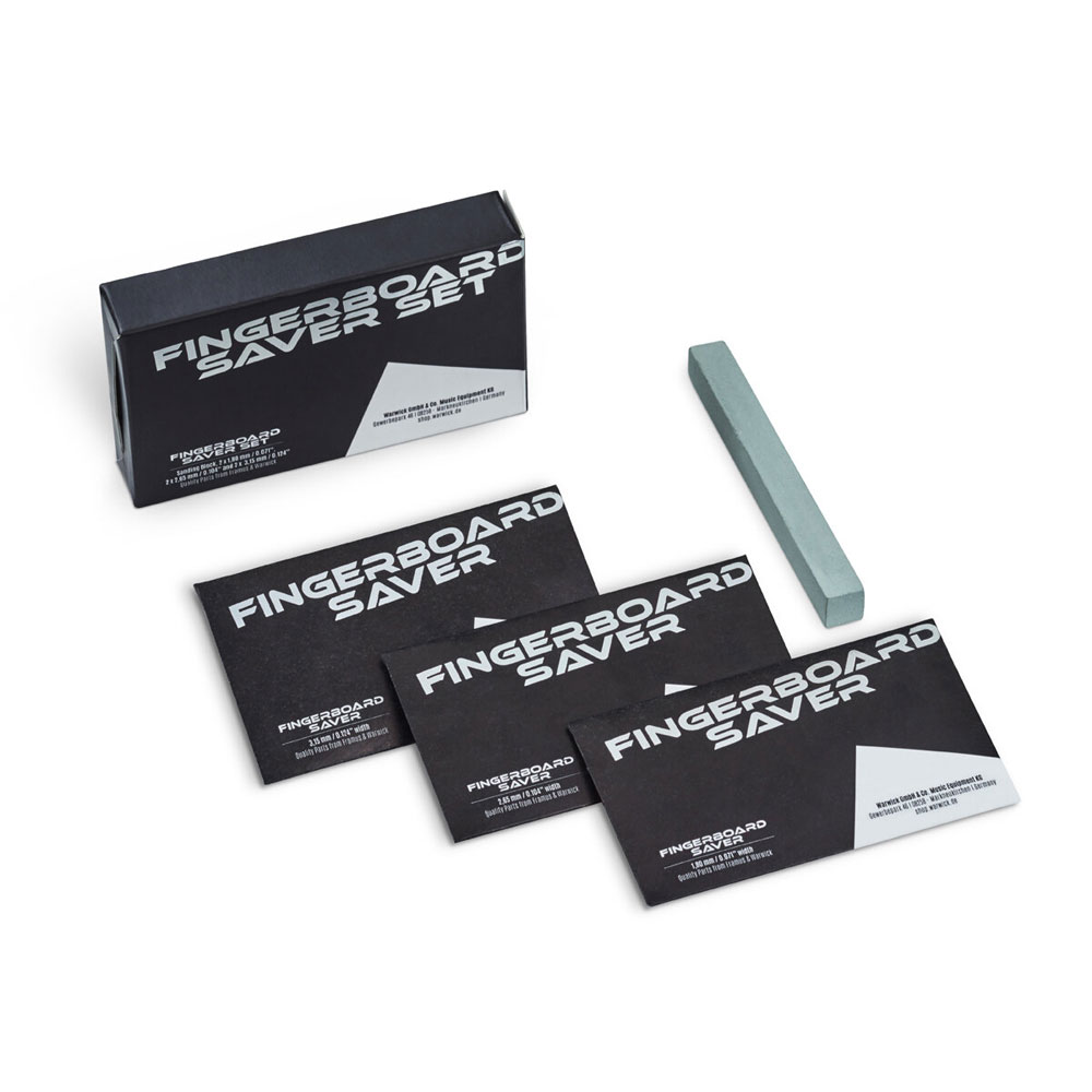 RockCare by Warwick Fingerboard Saver Set(narrow/medium/jumbo) 指板ガード 製品内容