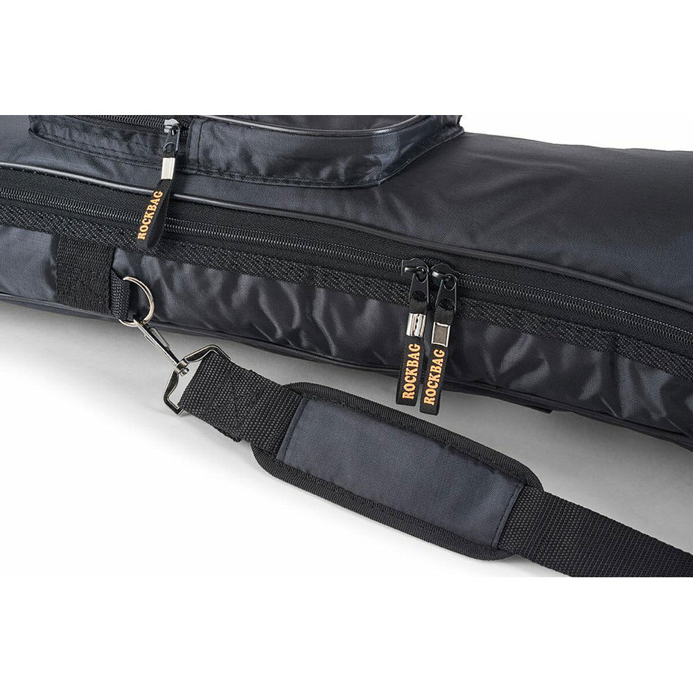 RockBag by WARWICK RBG 20506 DX EGGIG B Deluxe Line Electric Guitar Gig Bag Black エレキギターケース ケースストラップ画像