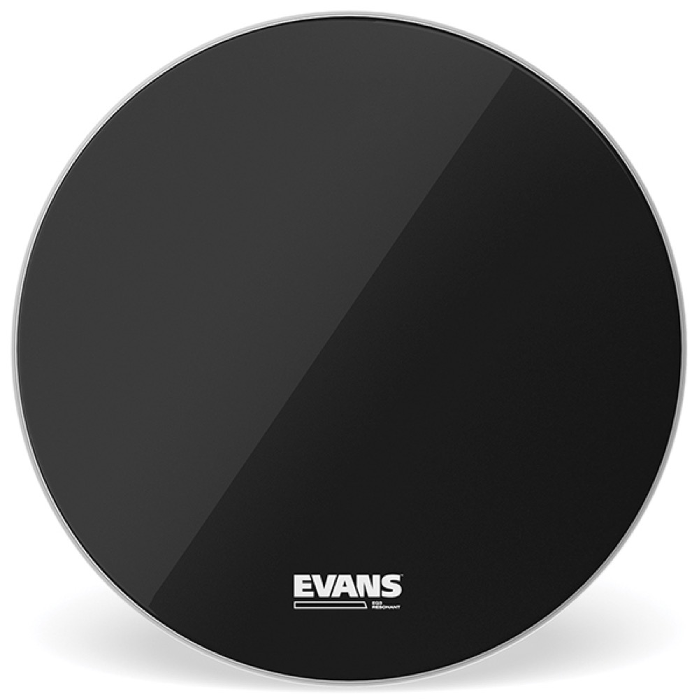 EVANS BD16RB-NP EQ3 Resonant Smooth Black バスドラムヘッド