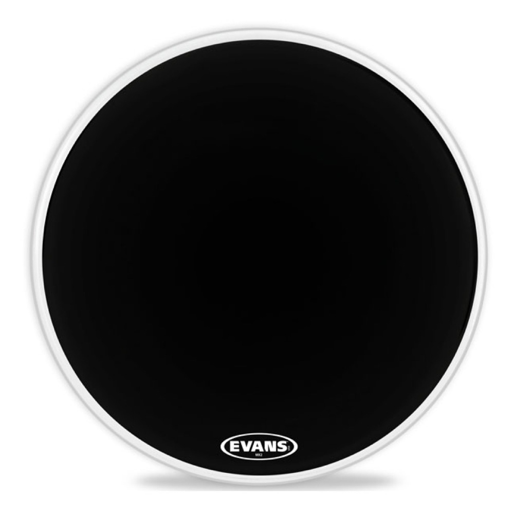 EVANS BD32MX2B 32" MX2 Black Marching Bass Head マーチングバスドラムヘッド