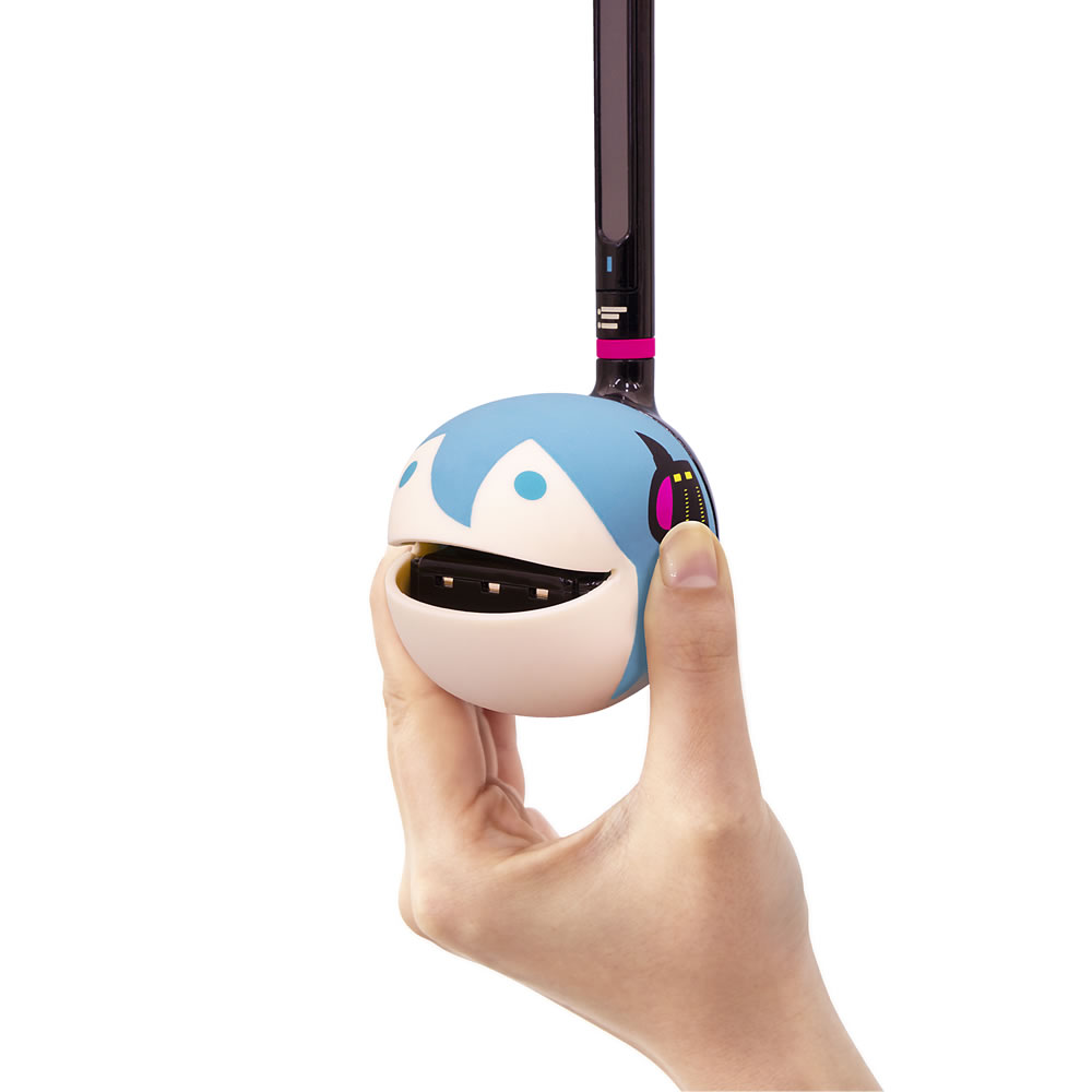 明和電機 Otamatone 初音ミク Ver. オタマトーン 初音ミクバージョン 使用イメージ画像