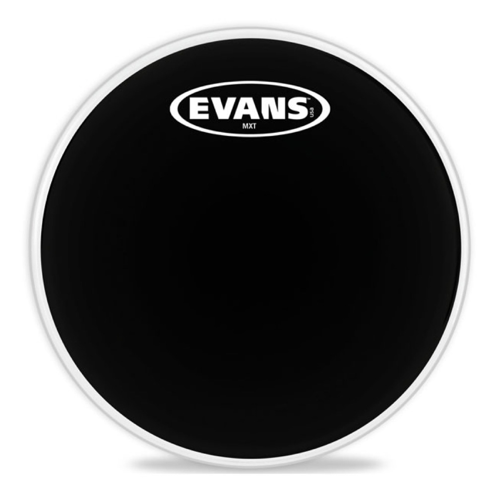 EVANS TT14MXB 14" MX Black Marching Tenor Head マーチングテナードラムヘッド