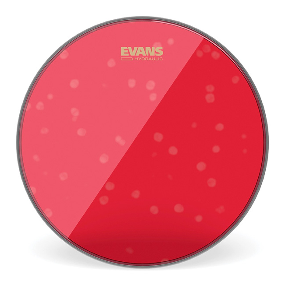 EVANS TT13HR 13" Hydraulic Red Tom ドラムヘッド