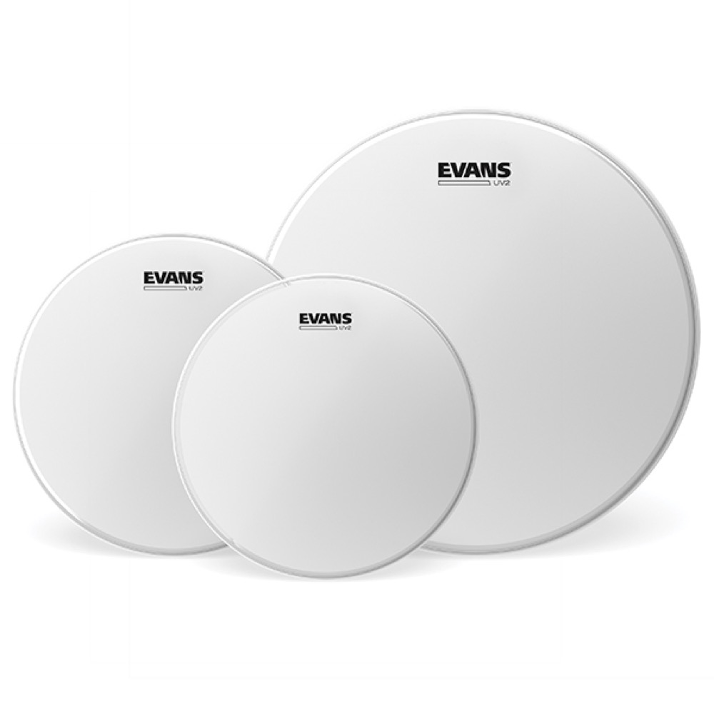 EVANS ETP-UV2-F UV2 ドラムヘッド 3枚セット