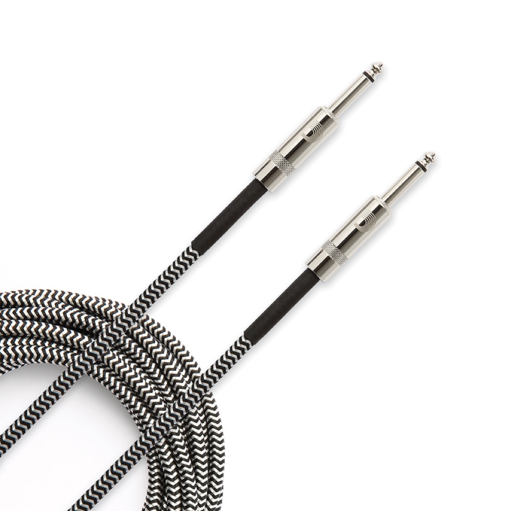 Planet Waves by D’Addario PW-BG-10BG 3.0m SS Grey 楽器用シールドケーブル