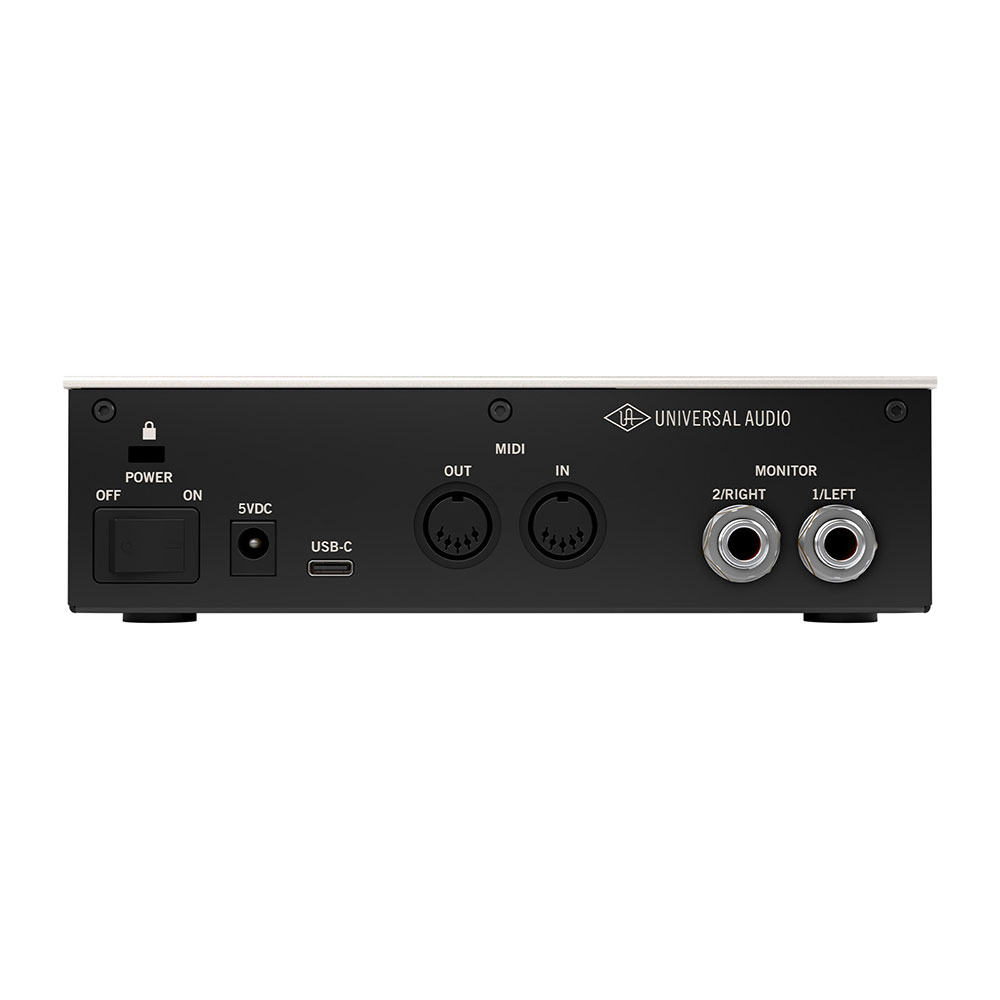 Universal Audio Volt 2 2イン/2アウト USB 2.0 オーディオインターフェイス 背面