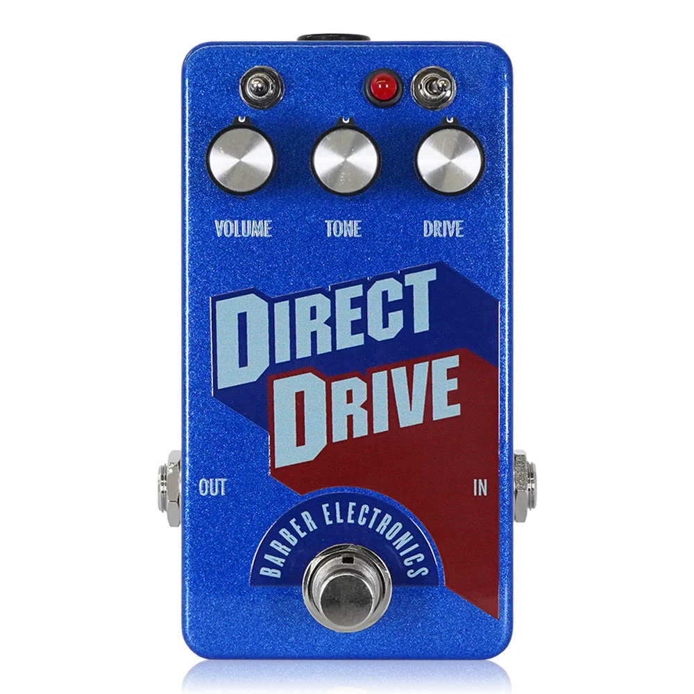 Barber Electronics Direct Drive V4 Blue オーバードライブ ギターエフェクター
