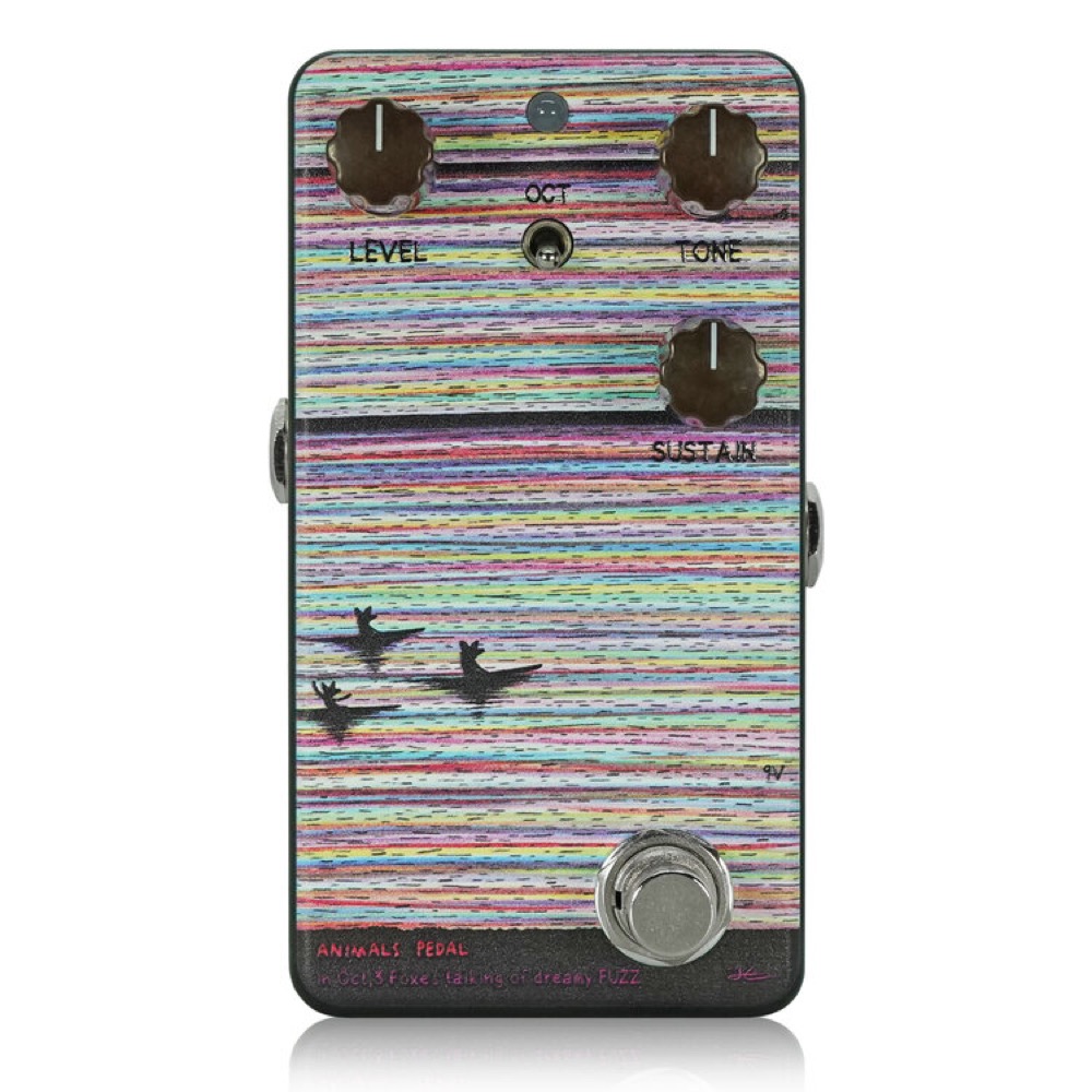 Animals Pedal In Oct，3 Foxes talking of dreamy FUZZ ファズ ギターエフェクター