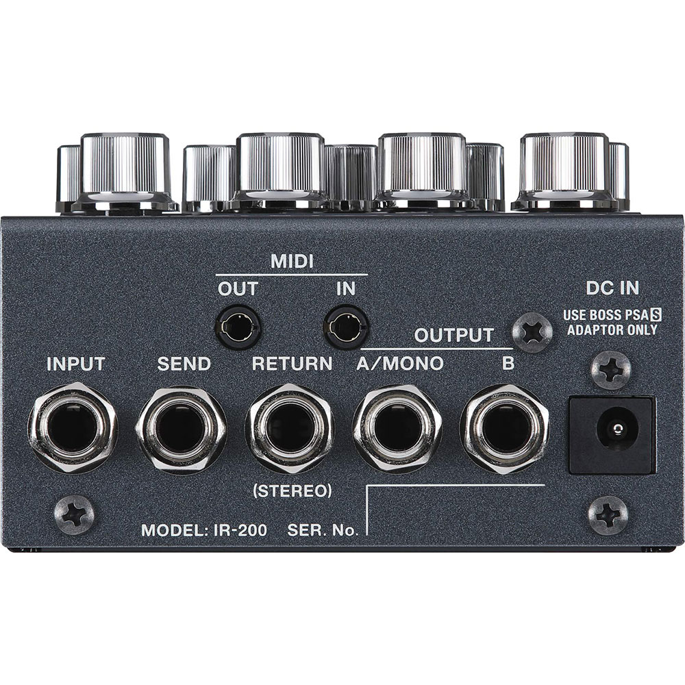 BOSS IR-200 Amp & IR Cabinet プリアンプ キャビネットIRペダル ギターエフェクター 側面入力画像