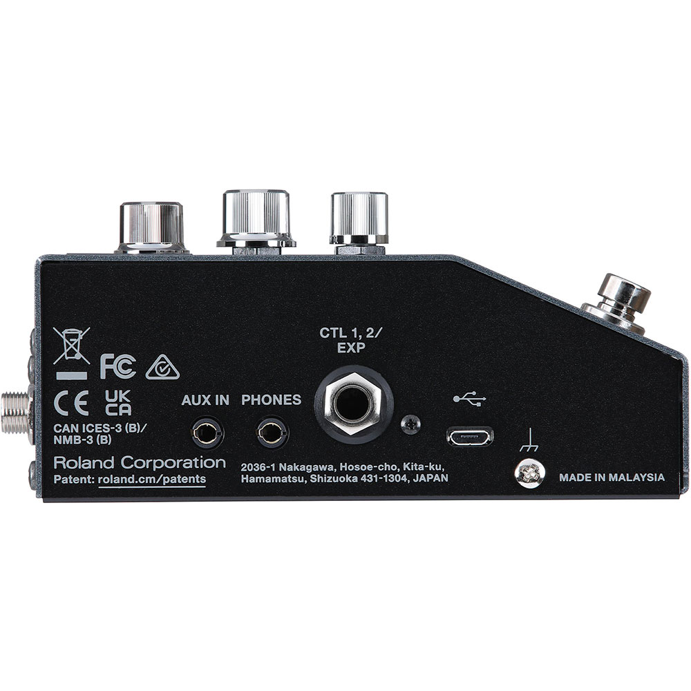 BOSS IR-200 Amp & IR Cabinet プリアンプ キャビネットIRペダル ギターエフェクター 側面エクスプレッション入力画像