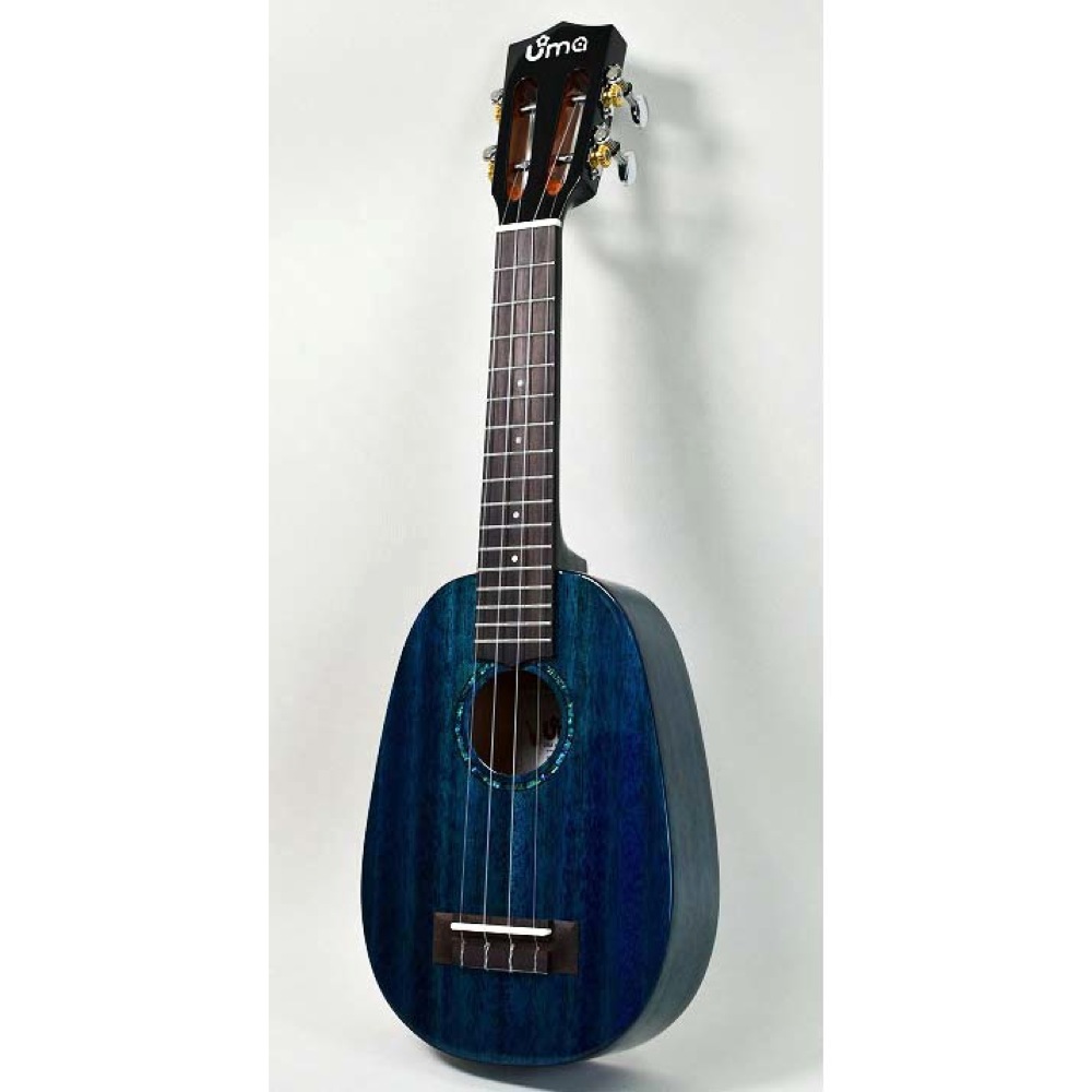 Uma Ukulele UK-20SSP BL パイナップル型 ソプラノウクレレ 全体の画像