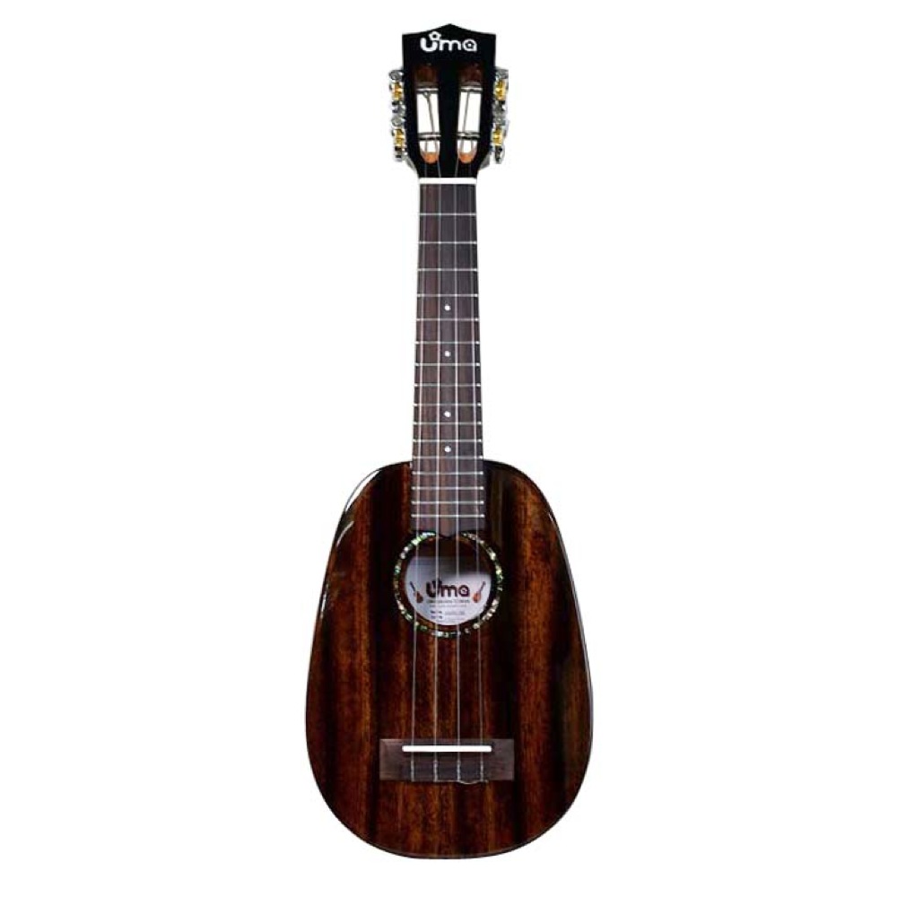 Uma Ukulele UK-20SSP BK パイナップル型 ソプラノウクレレ