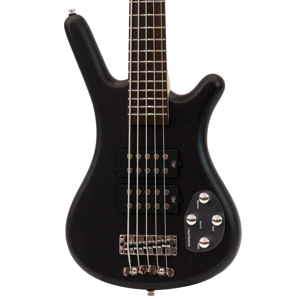 WARWICK Rockbass Corvette $$ 5st Nirvana Black Transparent Satin 5弦エレキベース ボディアップ