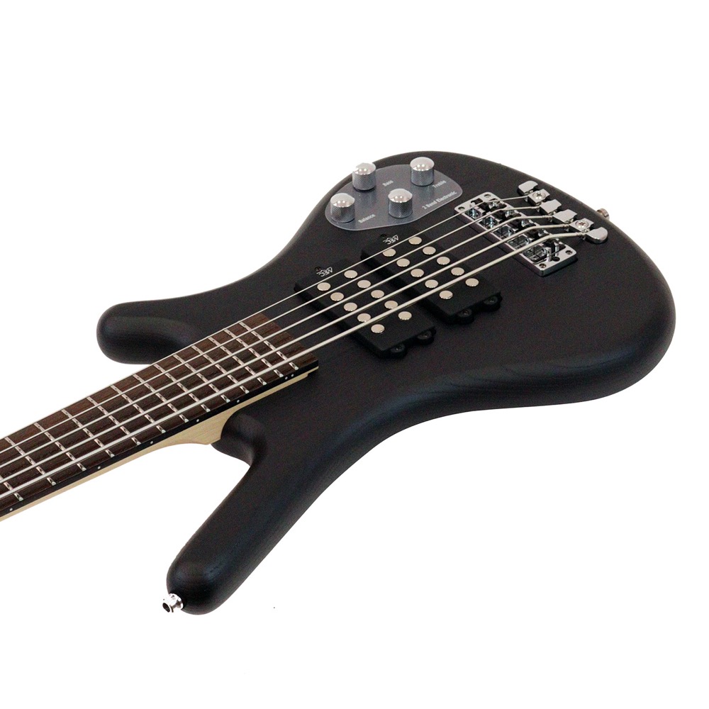 WARWICK Rockbass Corvette $$ 5st Nirvana Black Transparent Satin 5弦エレキベース ボディアップ