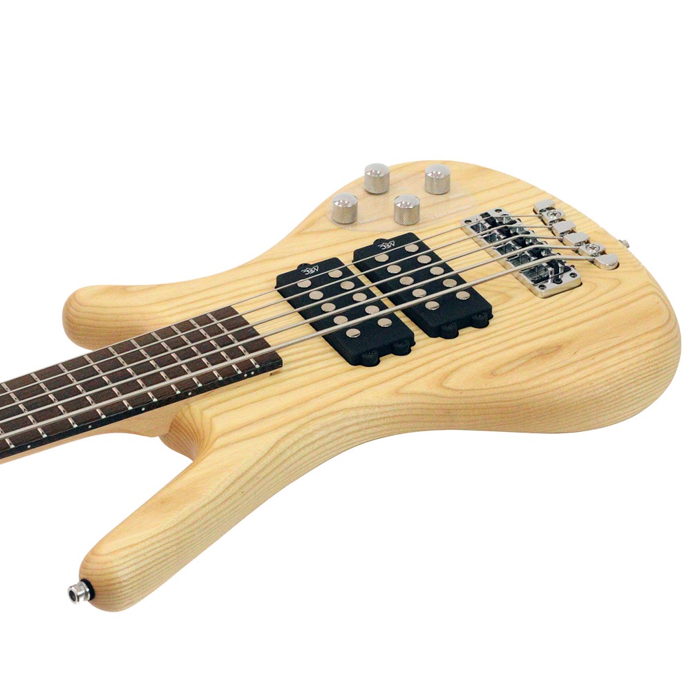 WARWICK Rockbass Corvette $$ 5st Natural Transparent Satin 5弦エレキベース ボディアップ