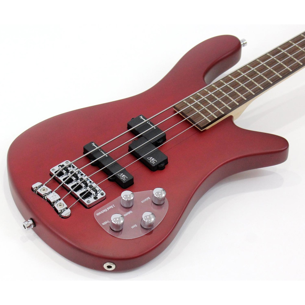 WARWICK Rockbass Streamer LX 4 Burgundy Red Transparent Satin エレキベース アップの画像