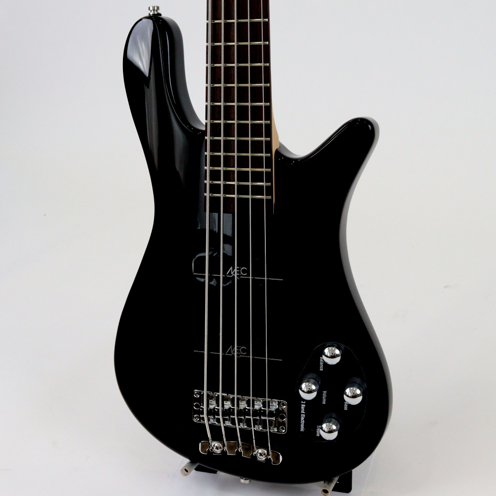 WARWICK ワーウィック Rockbass Streamer LX 5 Solid Black High Polish 5弦エレキベース 5弦エレキベース ボディアップ 画像