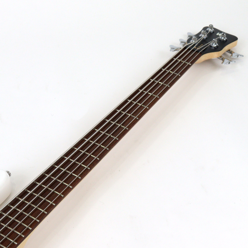 WARWICK ワーウィック Rockbass Streamer LX 5 Solid White High Polish 5弦エレキベース 5弦エレキベース ネック 画像