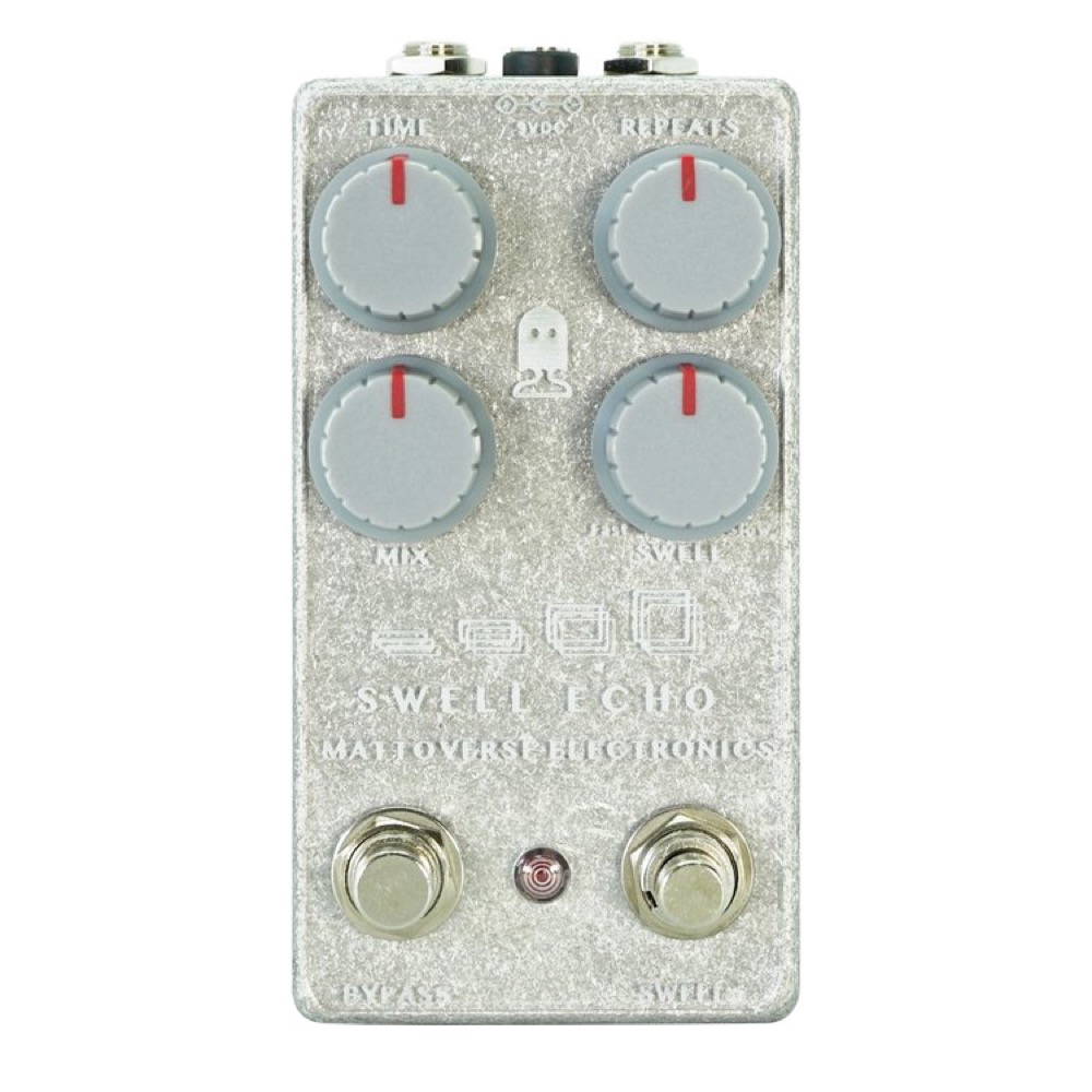 Mattoverse Electronics Swell Echo Clear Acrylic Faceplate ディレイ ギターエフェクター