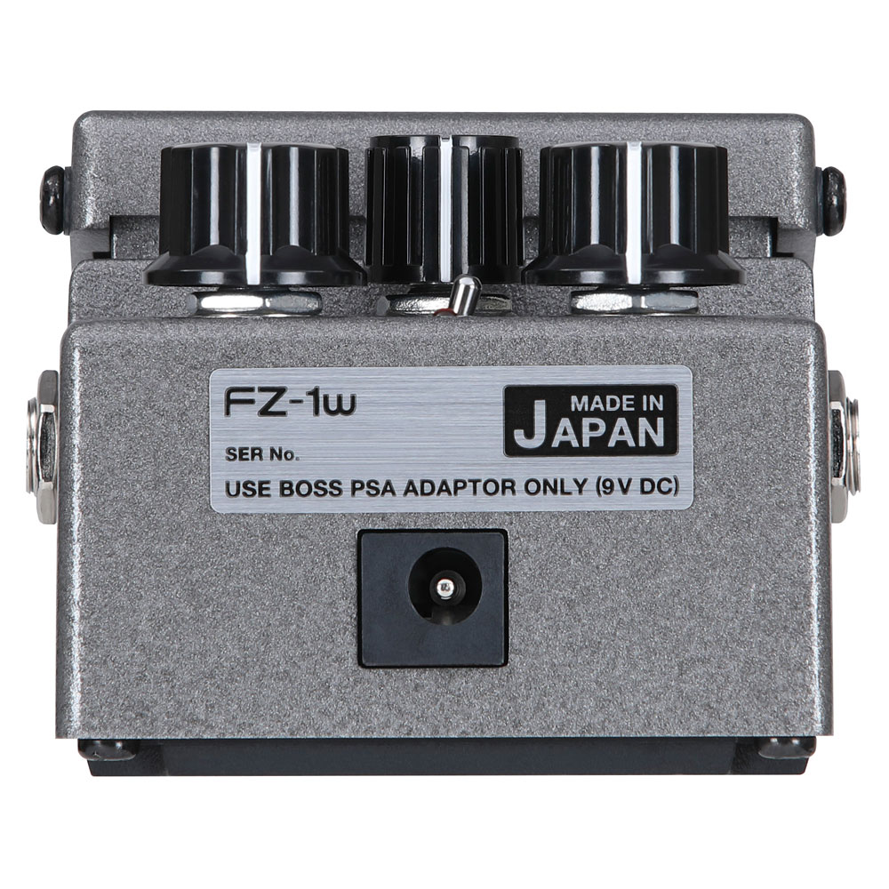 BOSS FZ-1W Fuzz WAZA CRAFTシリーズ ファズ ギターエフェクター 背面
