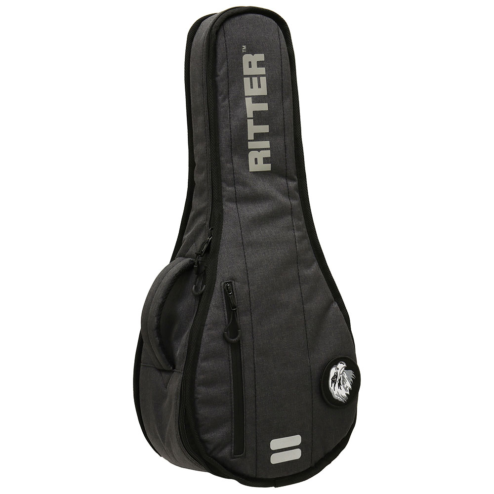 RITTER RGD2‑MAR ANT DAVOS Round Mandolin ラウンドマンドリン用ギグバッグ ケースアングル画像