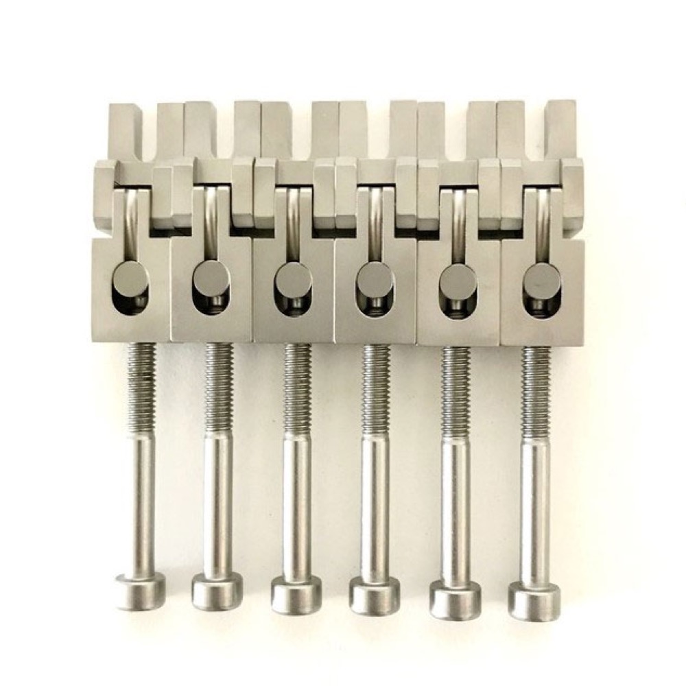 FU-Tone Titanium Replacement Saddles フロイドローズ用ブリッジサドル 全体画像