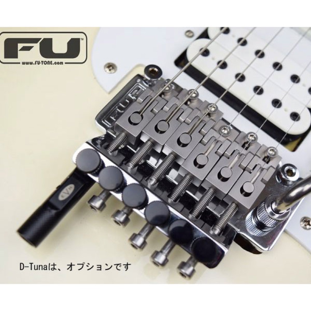 FU-Tone Titanium Replacement Saddles フロイドローズ用ブリッジサドル 使用画像