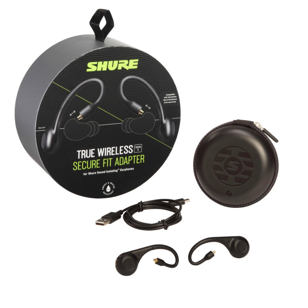 SHURE RMCE-TW2 完全ワイヤレスセキュアフィットアダプター 第2世代 製品内容