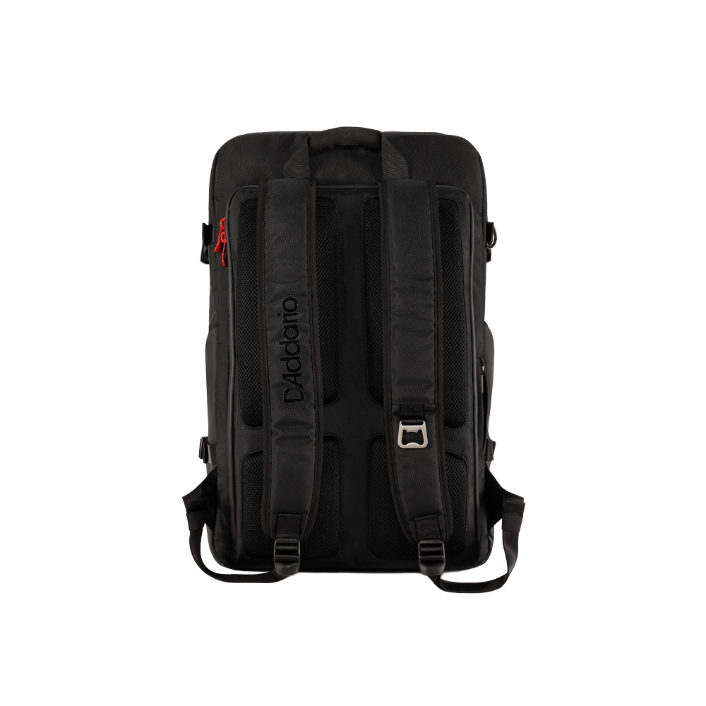 Planet Waves by D’Addario PW-BLGTP-01 Backline Gear 楽器機材用バックパック 背面画像