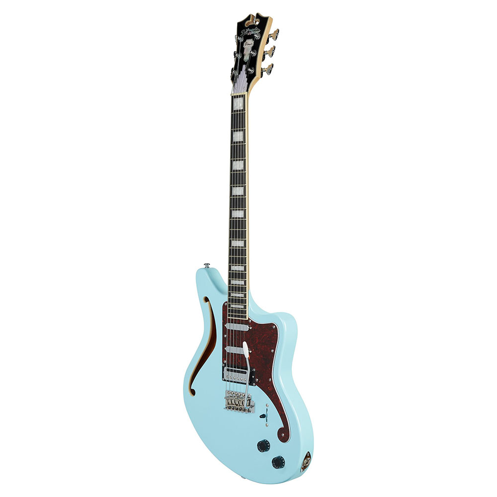 D’Angelico Premier Bedford SH Sky Blue エレキギター 全体像