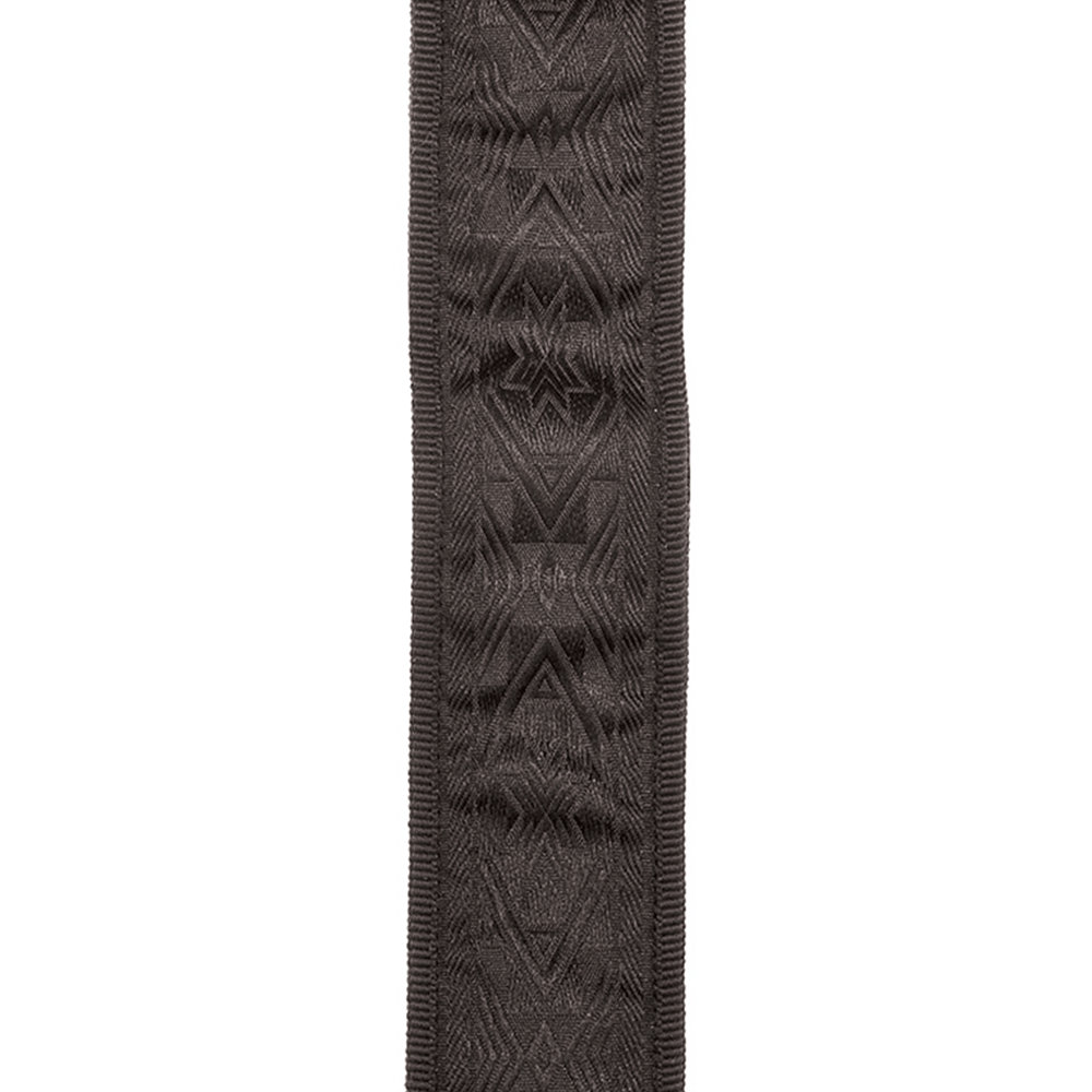 Planet Waves by D’Addario 50PLB01 LOCK-BLACK SATIN ギターストラップ デザインアップ