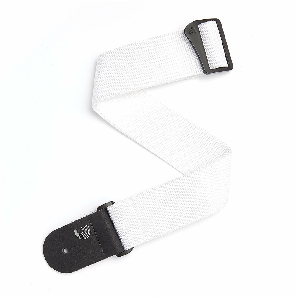 Planet Waves by D’Addario PWS108 White ギターストラップ