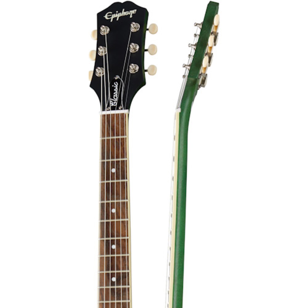 Epiphone SG Classic Worn P-90s Worn Inverness Green エレキギター ネックの画像