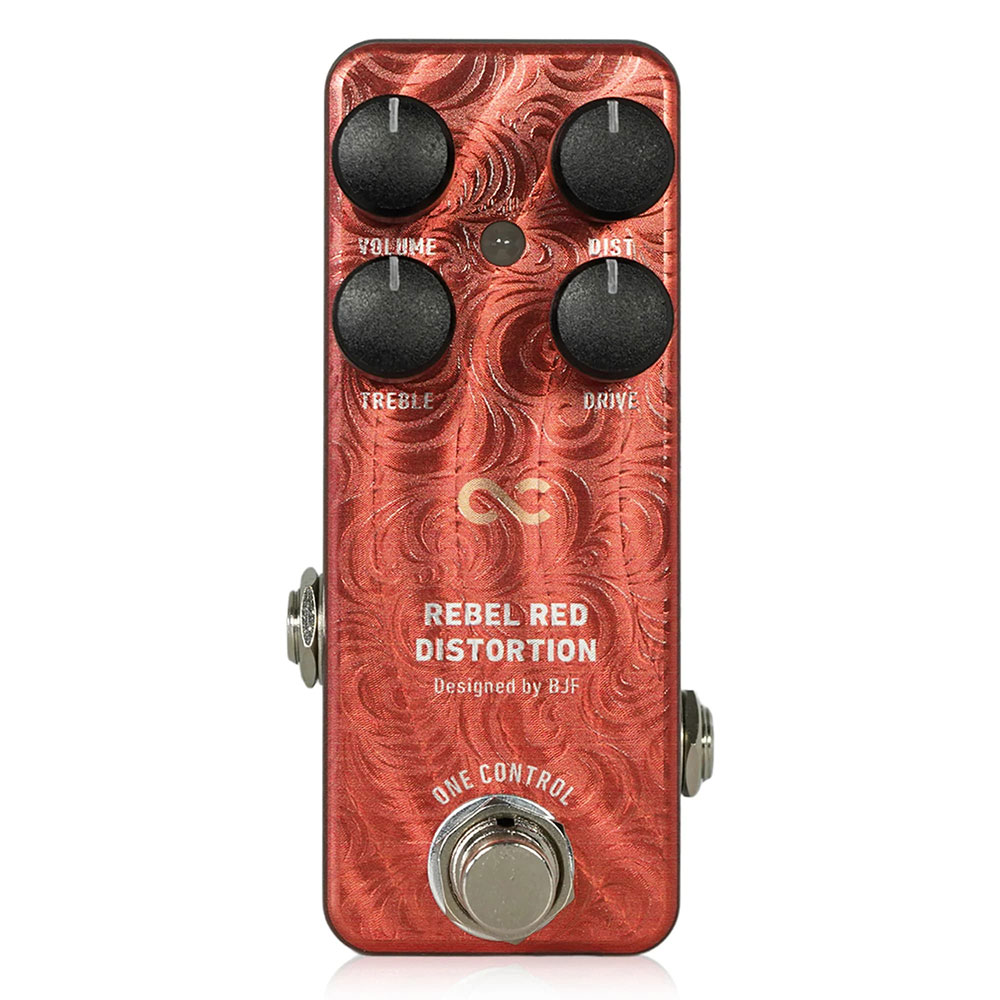 One Control Rebel Red Distortion 4K ディストーション ギターエフェクター