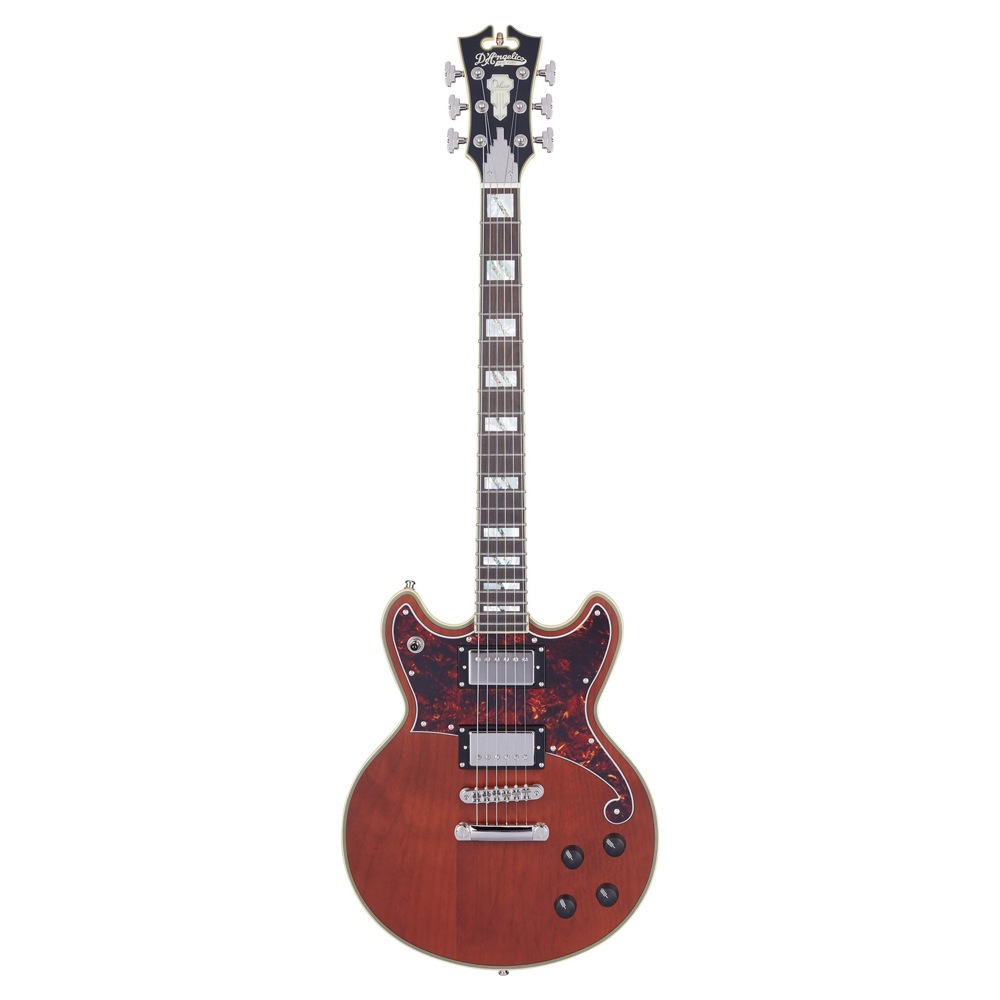 D’Angelico Deluxe Brighton Matte Walnut エレキギター