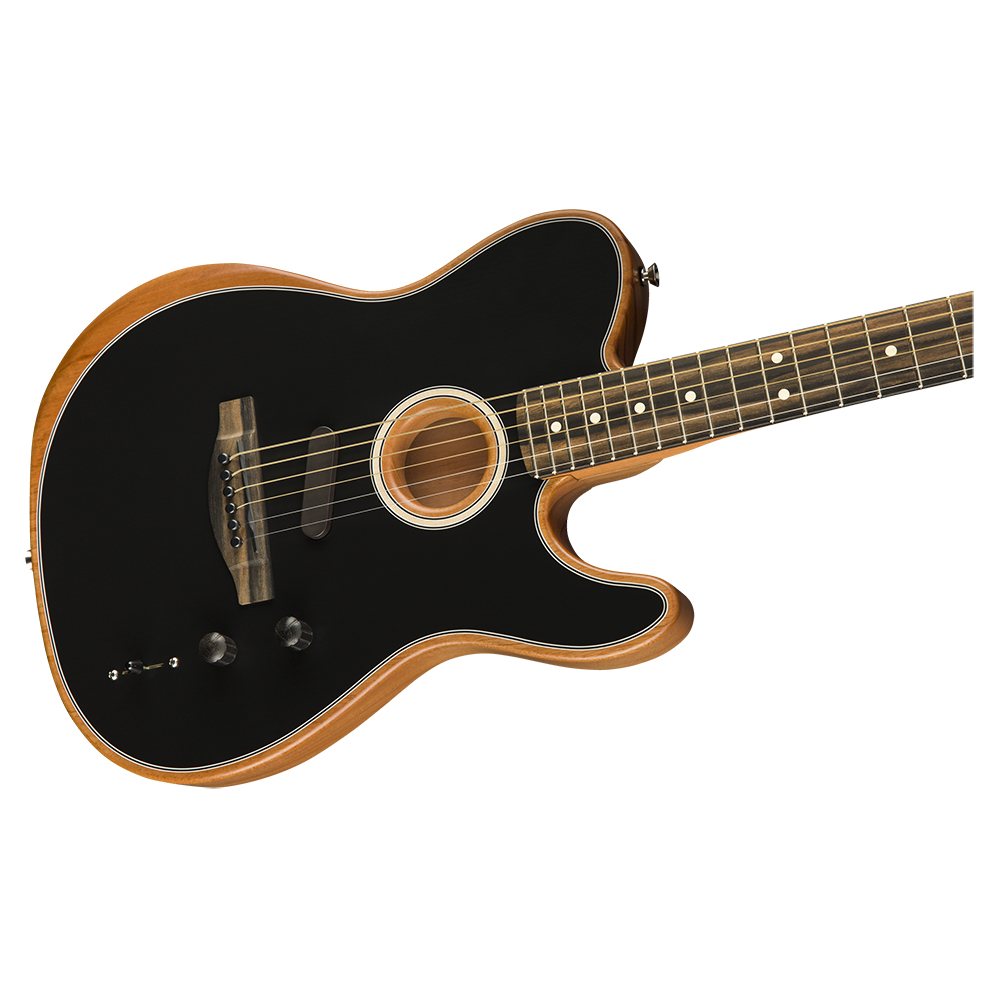 Fender American Acoustasonic Telecaster Black エレクトリックアコースティックギター ボディ
