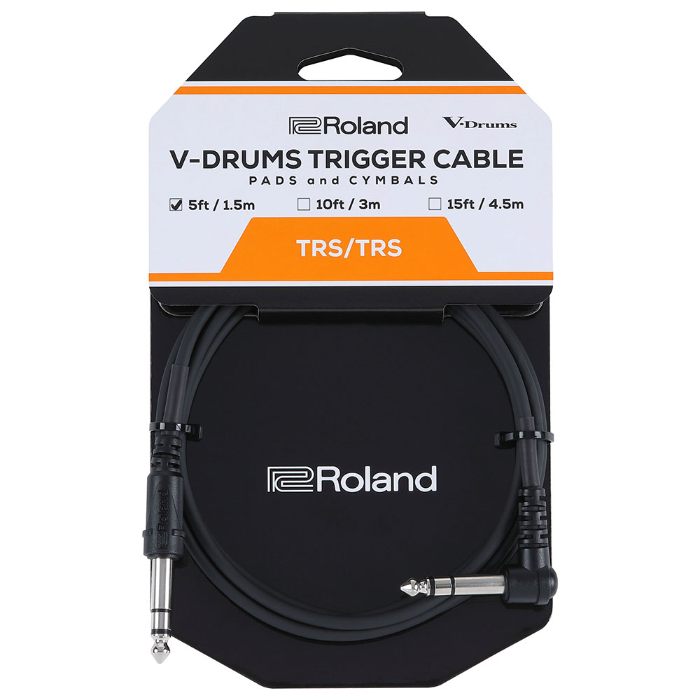 Roland PCS-5-TRA V-Drums パッド/シンバル用トリガーケーブル 1.5m