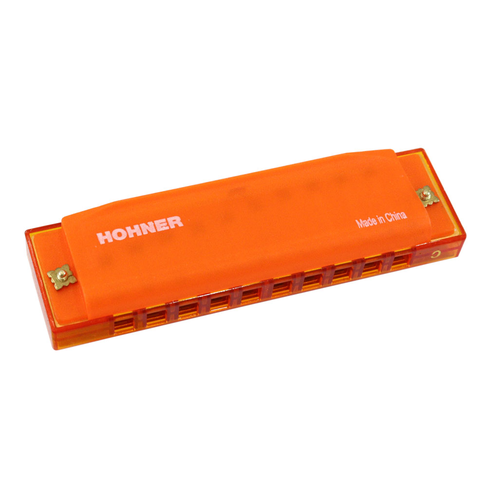HOHNER TRANSLUCENT HARP OR プラスチックハーモニカ