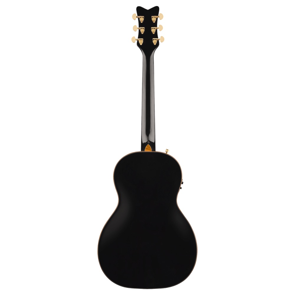 GRETSCH G5021E Rancher Penguin Parlor Acoustic/Electric Black エレクトリックアコースティックギター 背面画像