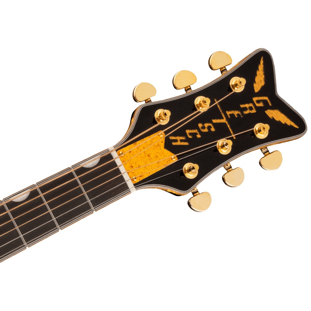 GRETSCH G5021E Rancher Penguin Parlor Acoustic/Electric Black エレクトリックアコースティックギター ヘッド表