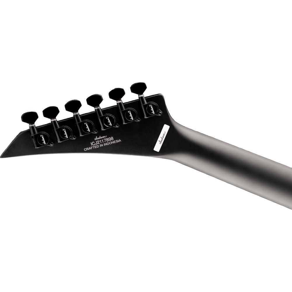 Jackson X Series Warrior WRX24 Satin Black エレキギター ヘッドバック画像