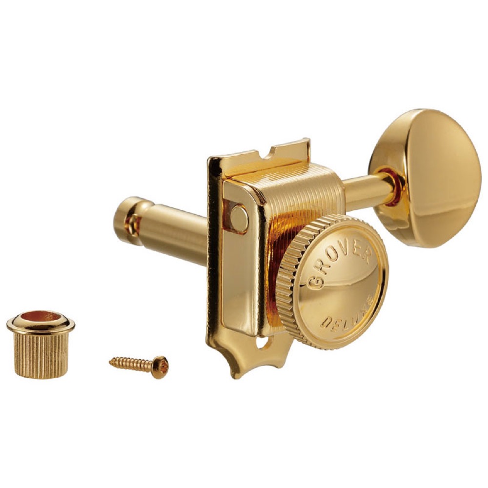 GROVER 533G6 Gold 6-in-line Vintage Locking 533 Series ギター用ペグ
